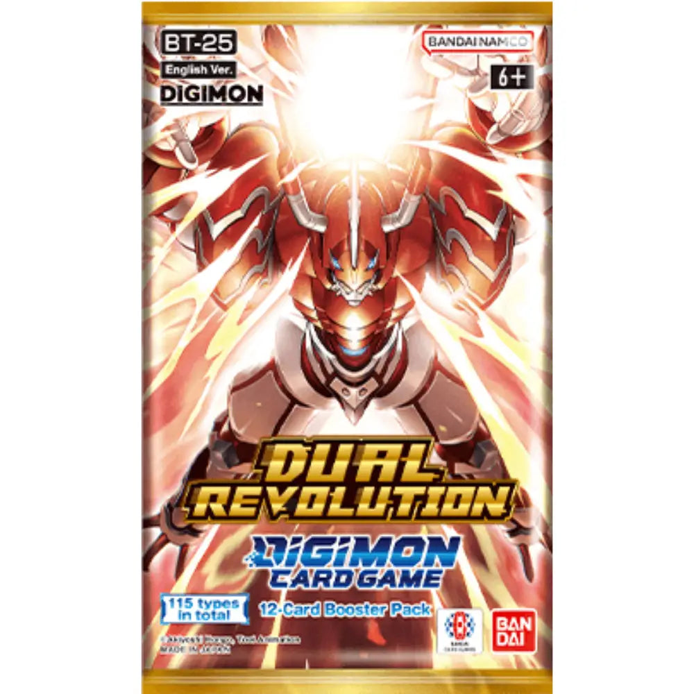 Digimon TCG: Dual Revolution Booster Pack (BT-25) - Card Games