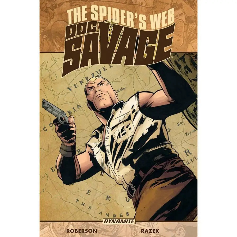 Doc Savage The Spider's Web Graphic Novels Indie Comic Publisher   