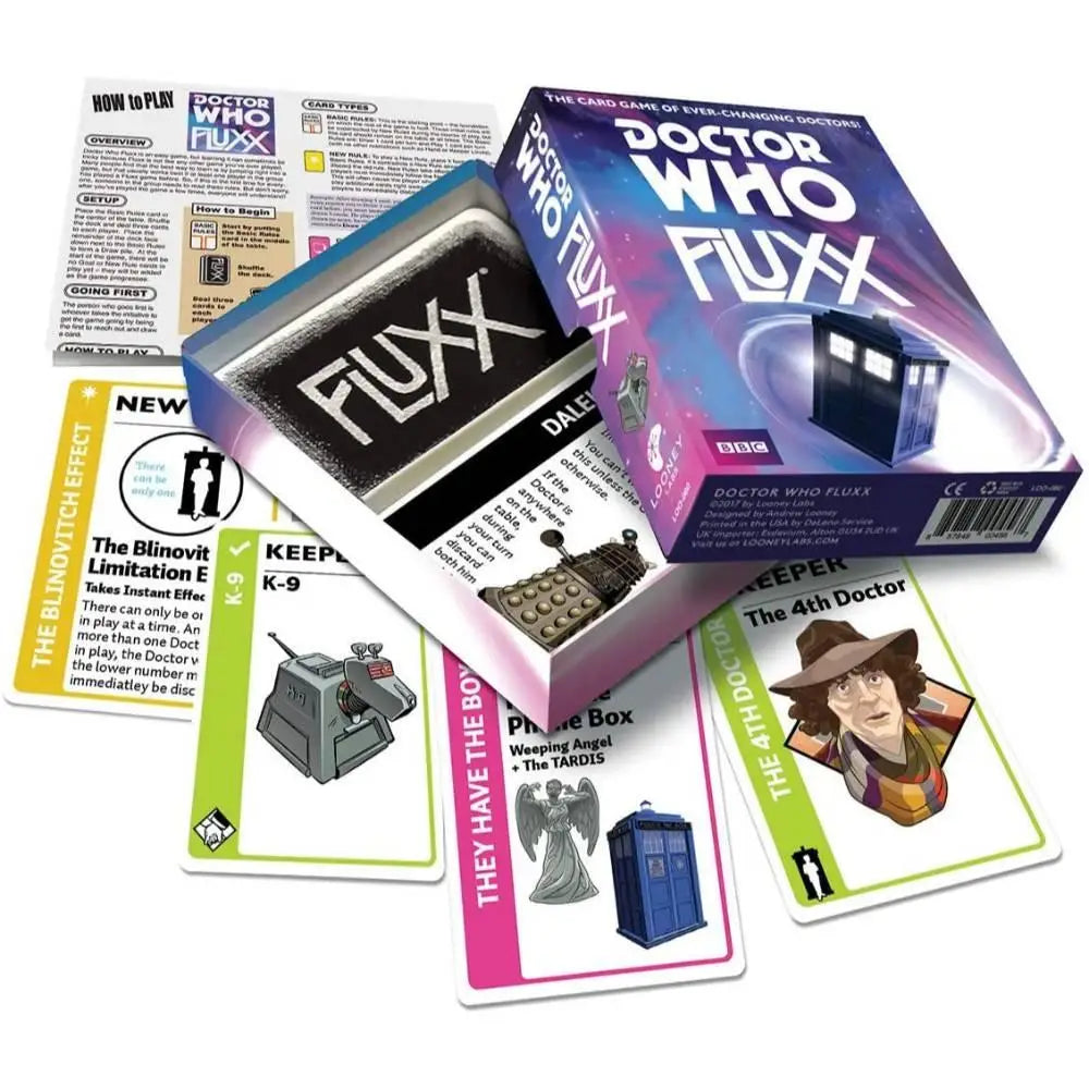 Doctor Who Fluxx Board Games Looney Labs   