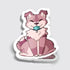 Doggo With D20 Tennis Ball Sticker - Gifts