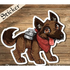 Dogmeat Ever Loyal Sticker - Toys & Gifts