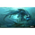 Dragon from the Depths by Sandara Playmat - Card Games