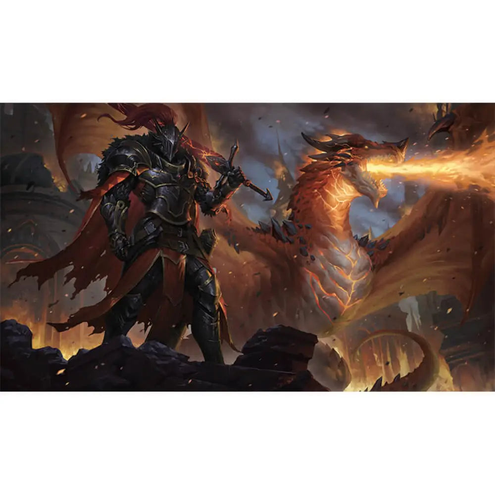 Dragon Knight Lance Vaal Playmat - Card Games