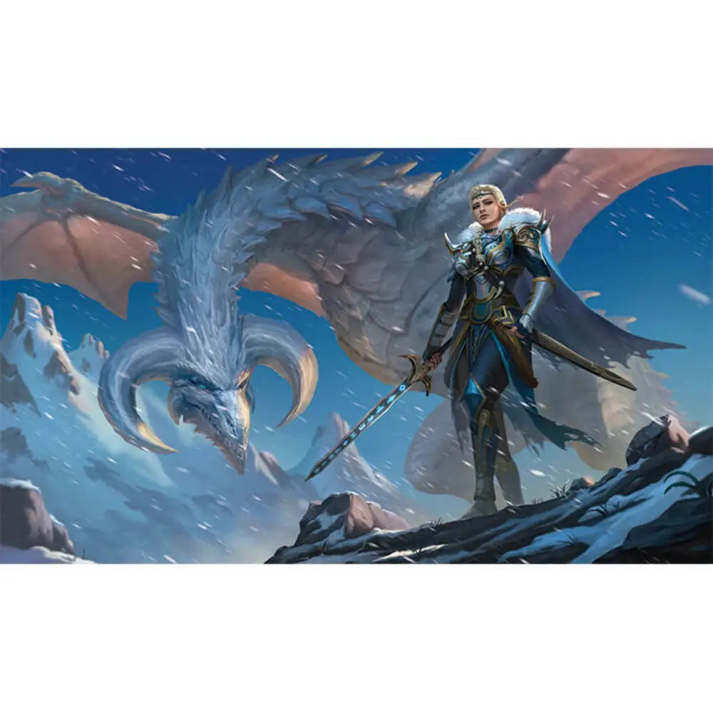 Dragon Knight Nala Tolbryth Playmat Playmats Fantasy North   