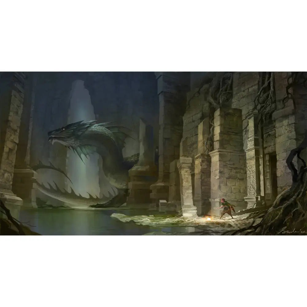 Dragon Ruins by Sandara Playmat - Card Games