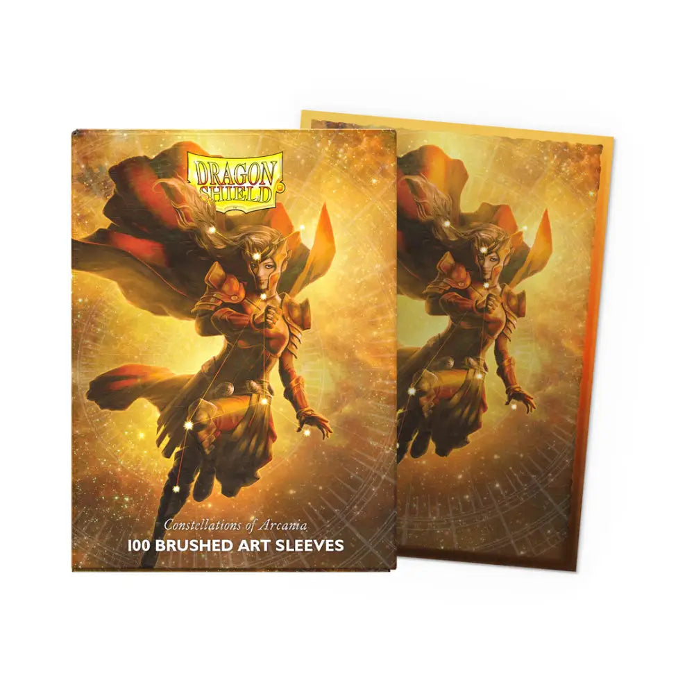 Dragon Shield Brushed Art Sleeves Box (100) - Constellations of Arcania: Alaria - Card Games