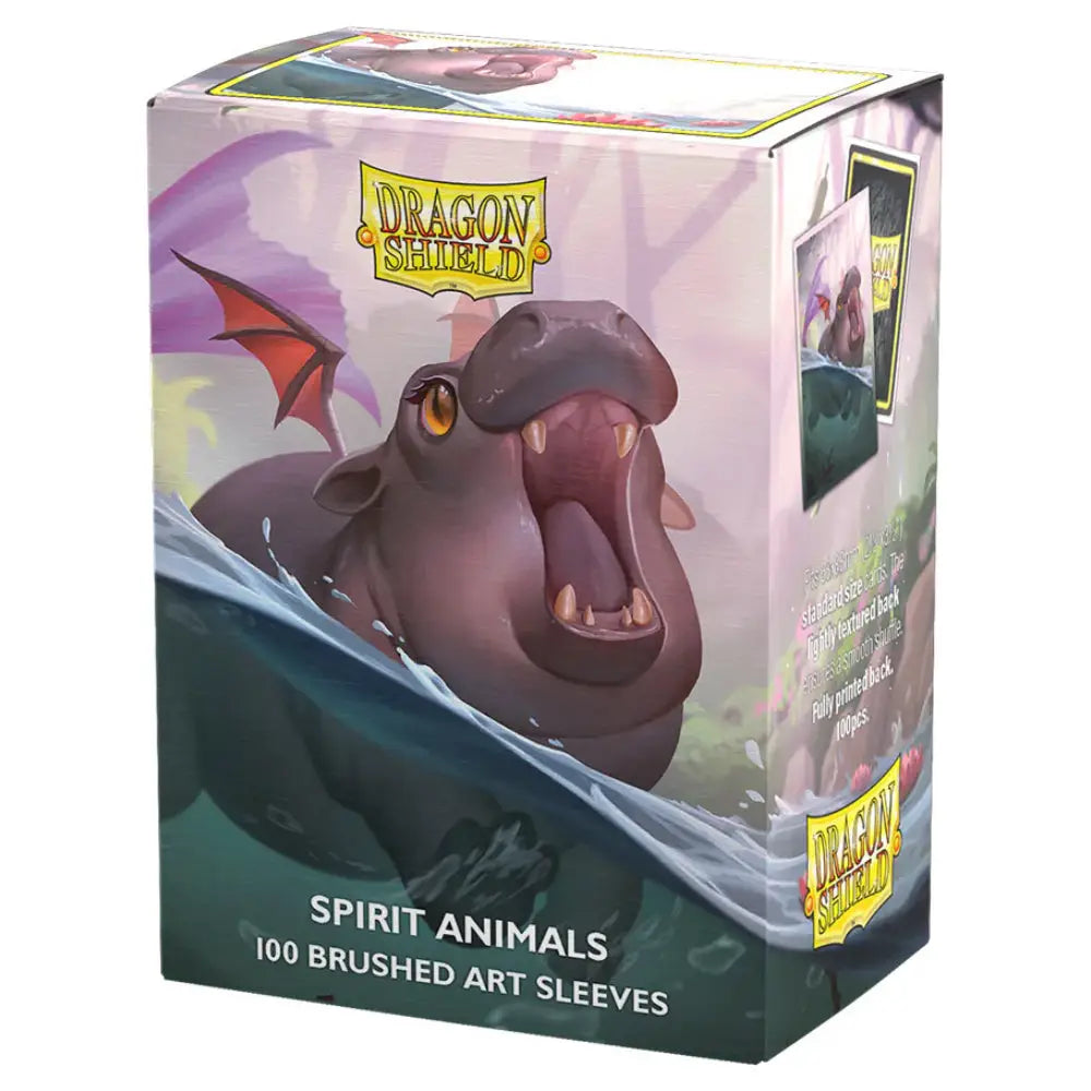 Dragon Shield Brushed Art Sleeves Box (100) - Snortle - Card Games