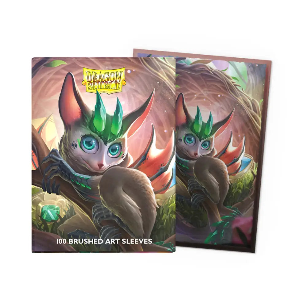 Dragon Shield Brushed Art Sleeves Box (100) - The Bushdrake - Card Games