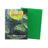 Dragon Shield Matte Dual Sleeves Box (100) - Apple Green & Silver - Card Games