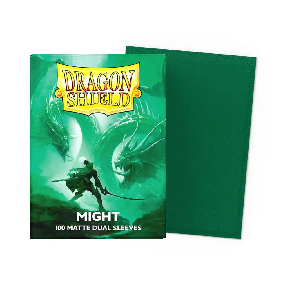 Dragon Shield Matte Dual Sleeves Box (100) - Might - Card Games