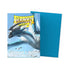 Dragon Shield Matte Dual Sleeves Box (100) - Sky Blue & Silver - Card Games