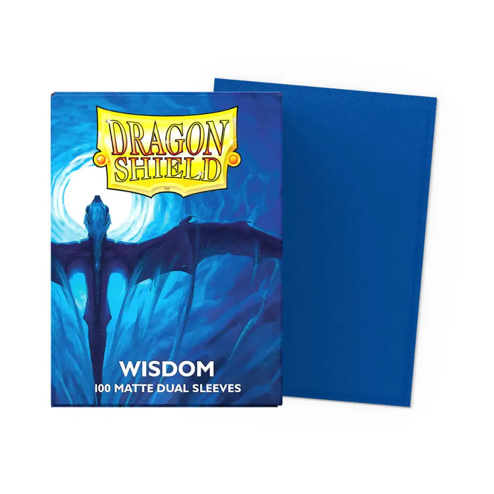 Dragon Shield Matte Dual Sleeves Box (100) - Wisdom - Card Games
