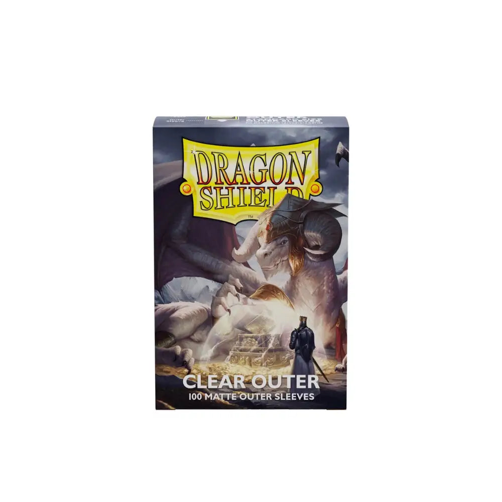 Dragon Shield Matte Outer Sleeves Box (100) - Clear - Sleeves