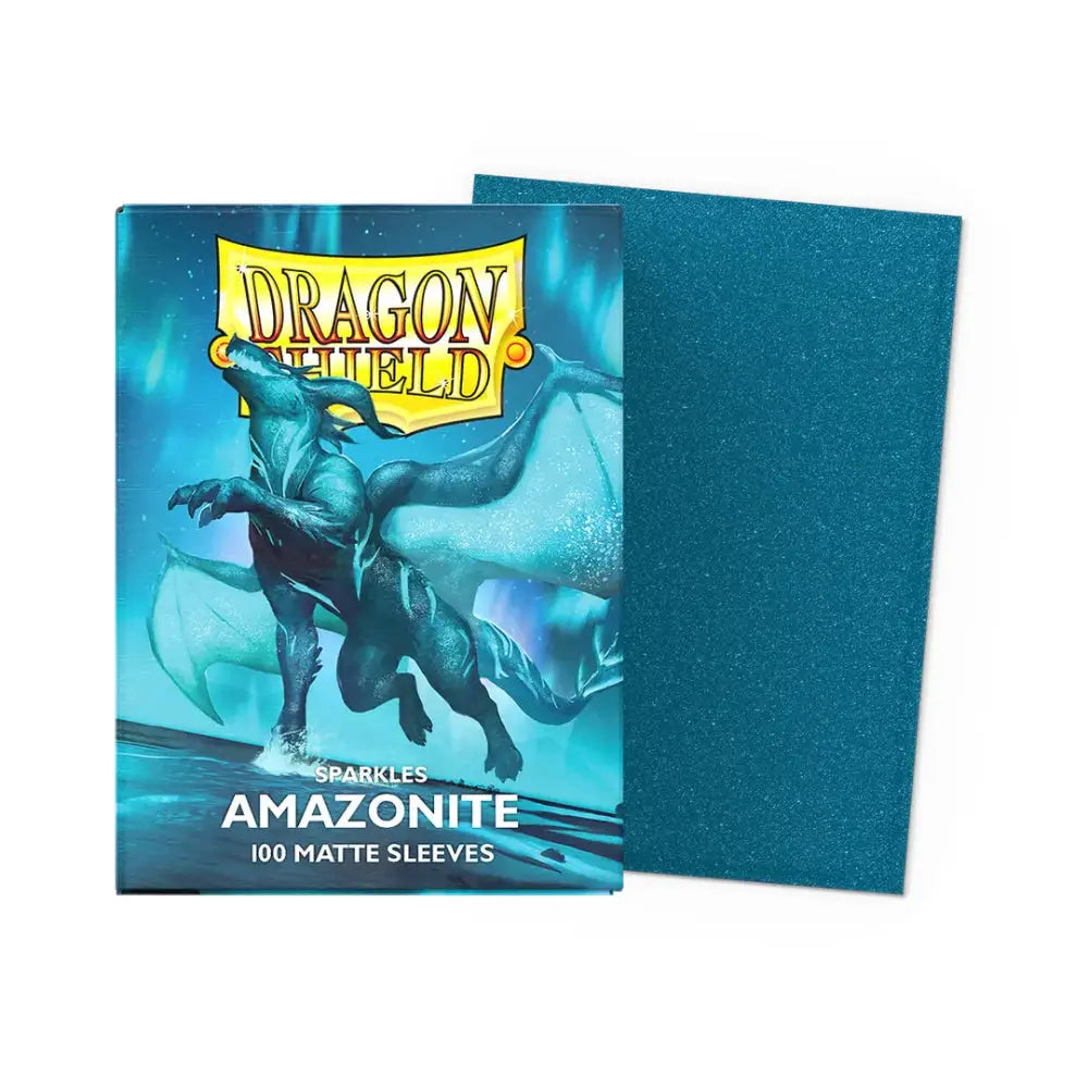 Dragon Shield Matte Sleeves Box (100) - Amazonite - Card Games