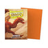 Dragon Shield Matte Sleeves Box (100) - Amber - Card Games