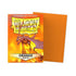 Dragon Shield Matte Sleeves Box (100) - Orange - Card Games
