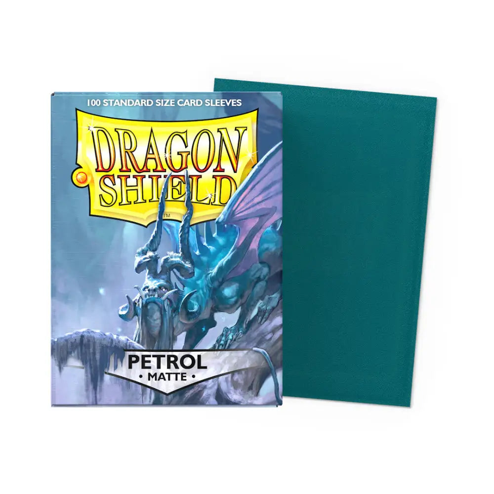 Dragon Shield Matte Sleeves Box (100) - Petrol - Card Games