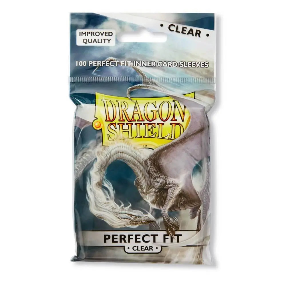 Dragon Shield Perfect Fit Clear Sleeves Toploading (100) Sleeves Dragon Shield   