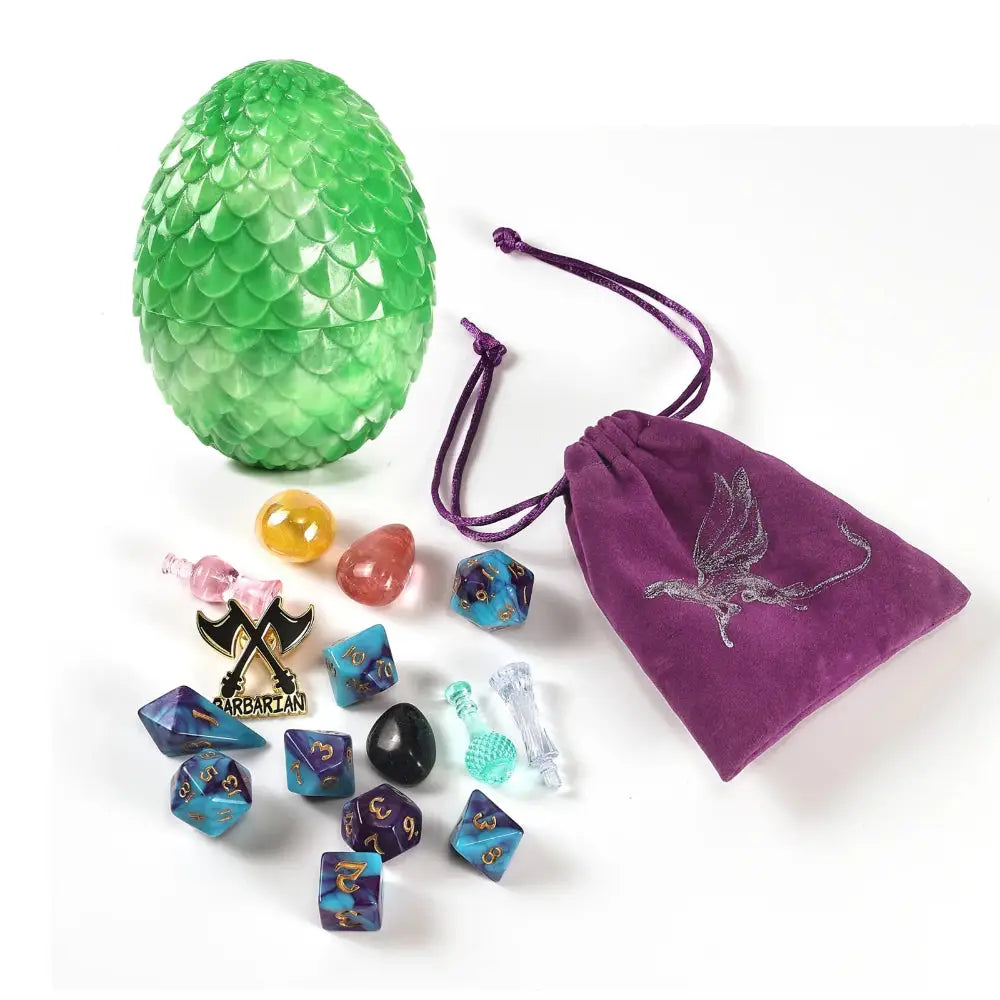 Dragon’s Hoard Mystery RPG Treasure Egg - Dice & Dice Supplies