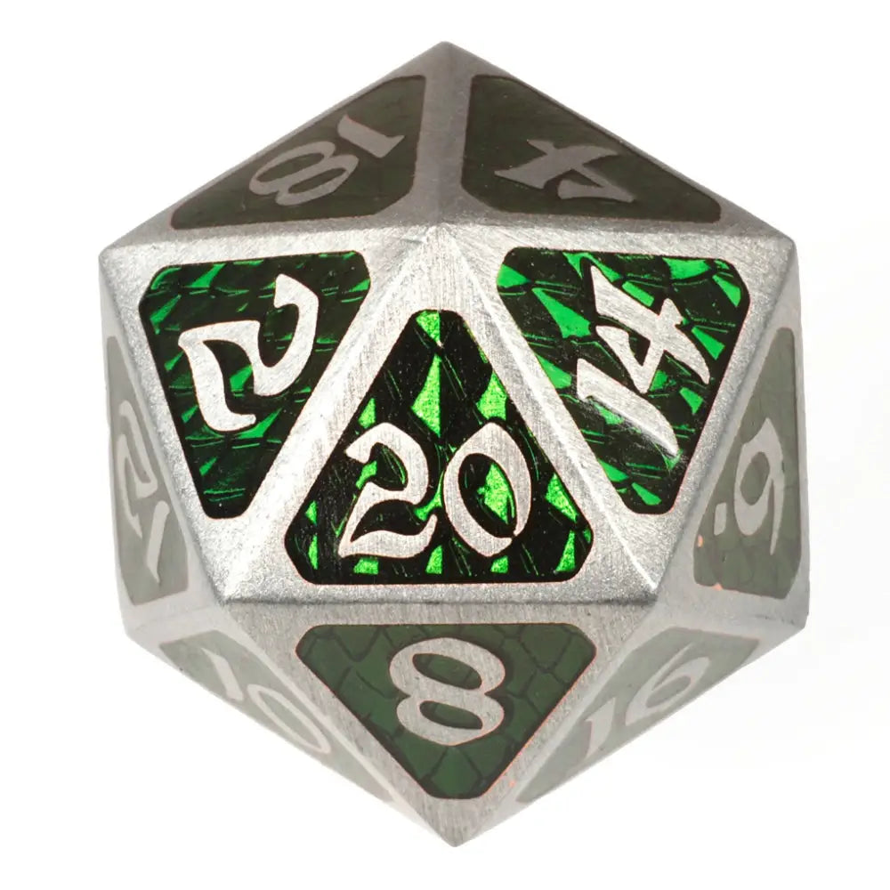 Drakona Ventus Chloros Dire d20 - Dice & Dice Supplies