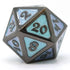Dreamscape Winter’s Embrace Metal Polyhedral (D&D) Dice Set - Dire d20 (25mm) - Dice & Dice Supplies