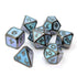 Dreamscape Winter’s Embrace Metal Polyhedral (D&D) Dice Set - Set of 7 - Dice & Dice Supplies