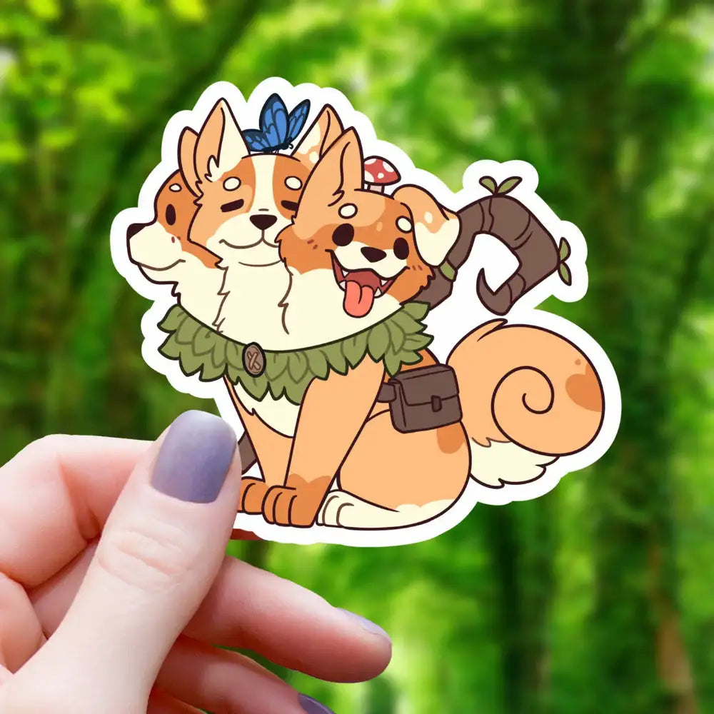 Druid Cerberus Sticker - Toys & Gifts