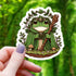 Druid Frog Chibi Sticker - Gifts
