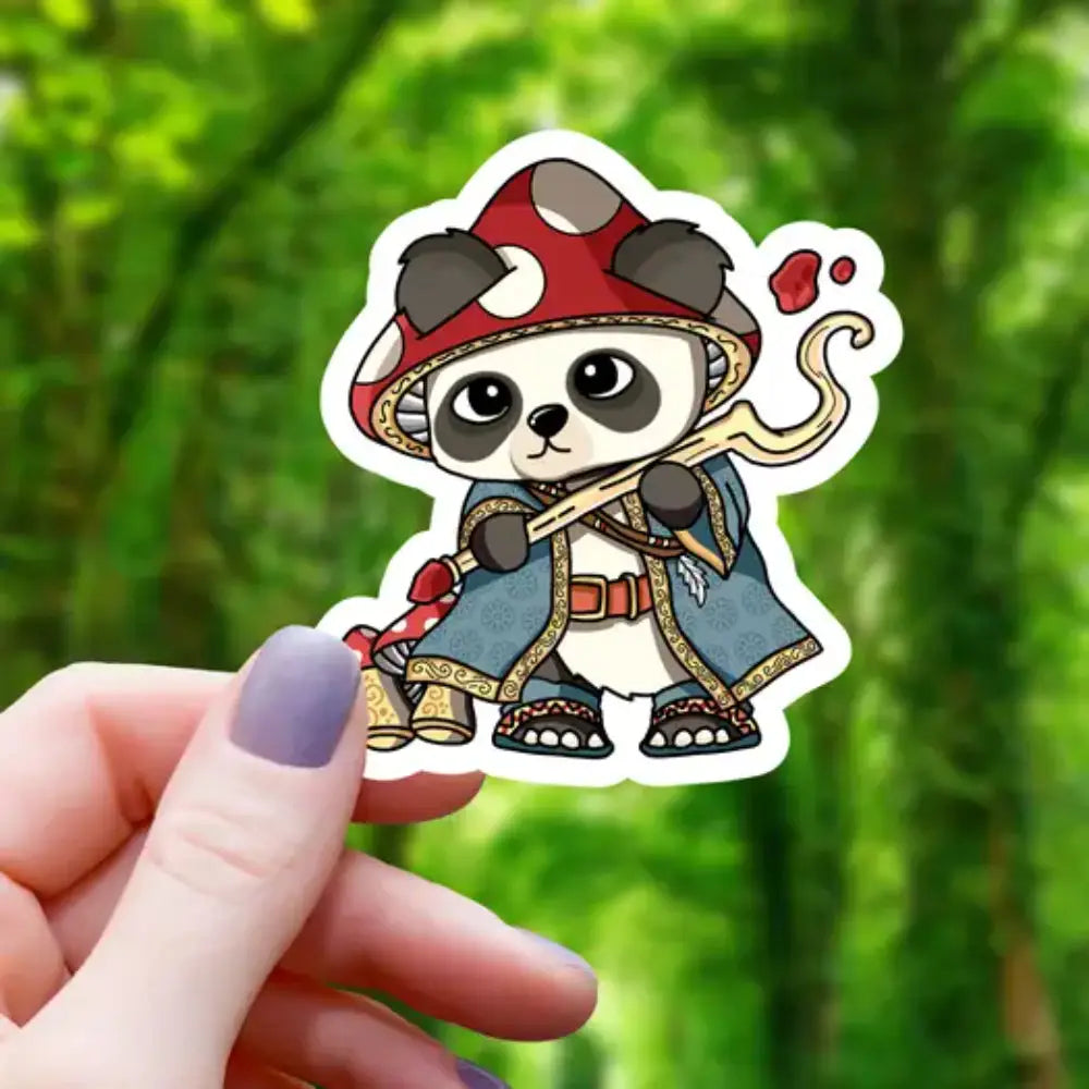 Druid Panda Sticker - Gifts