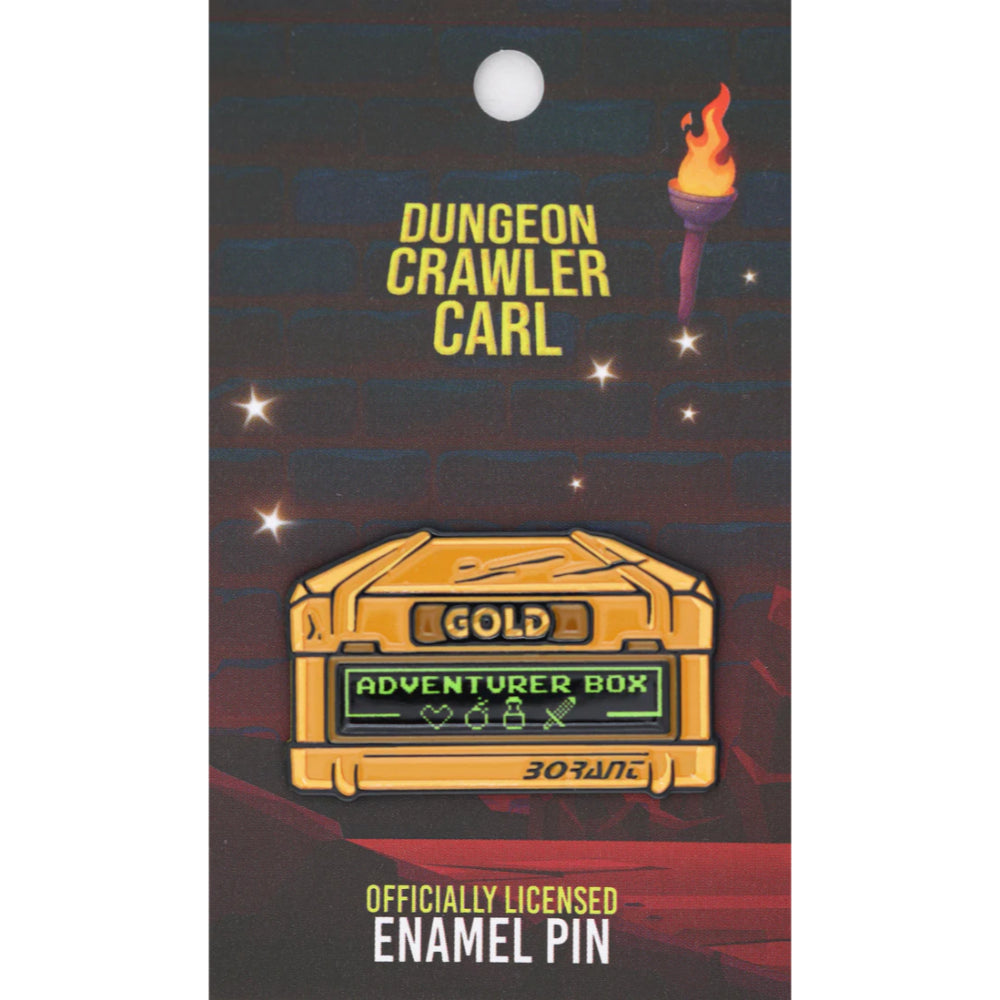 Dungeon Crawler Carl Adventurer’s Loot Box Enamel Pin - Dice & Dice Supplies
