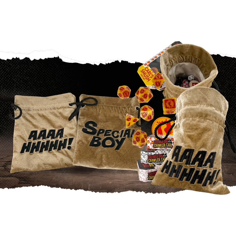 Dungeon Crawler Carl RPG AAAAHHHH Prepotente Dice Bag