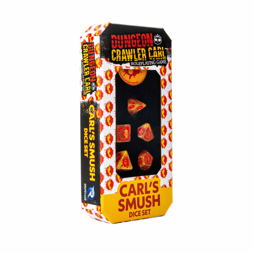 Dungeon Crawler Carl RPG Smush Polyhedral Dice Set (8)