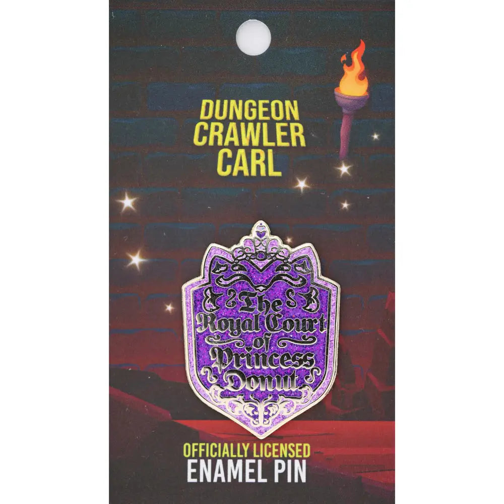 Dungeon Crawler Carl The Royal Court of Princess Donut Enamel Pin - Dice & Dice Supplies