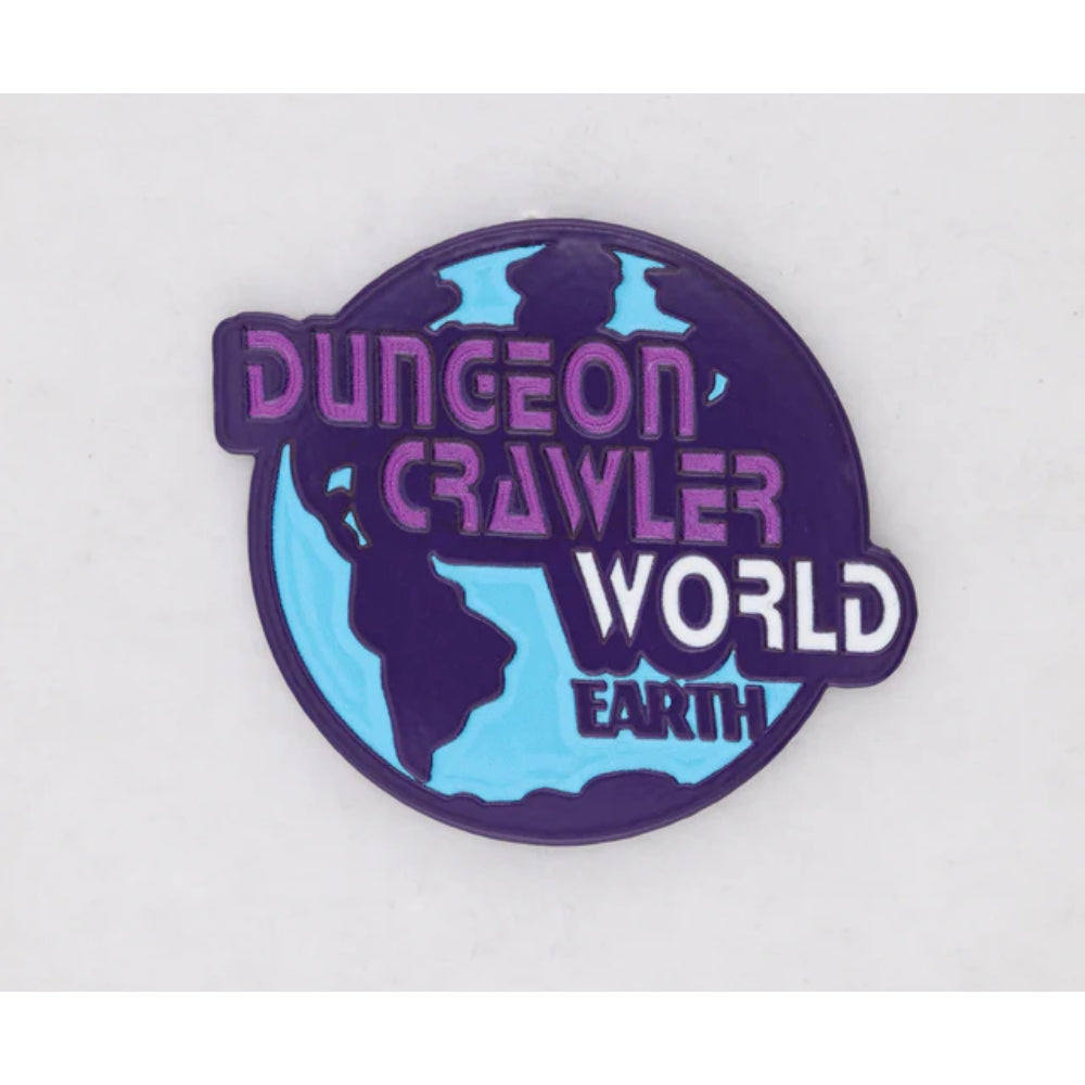 Dungeon Crawler Carl Dungeon Crawler World Enamel Pin - Dice & Dice Supplies