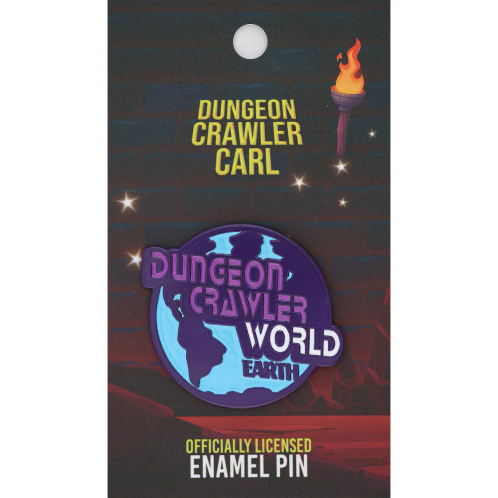 Dungeon Crawler Carl Dungeon Crawler World Enamel Pin - Dice & Dice Supplies