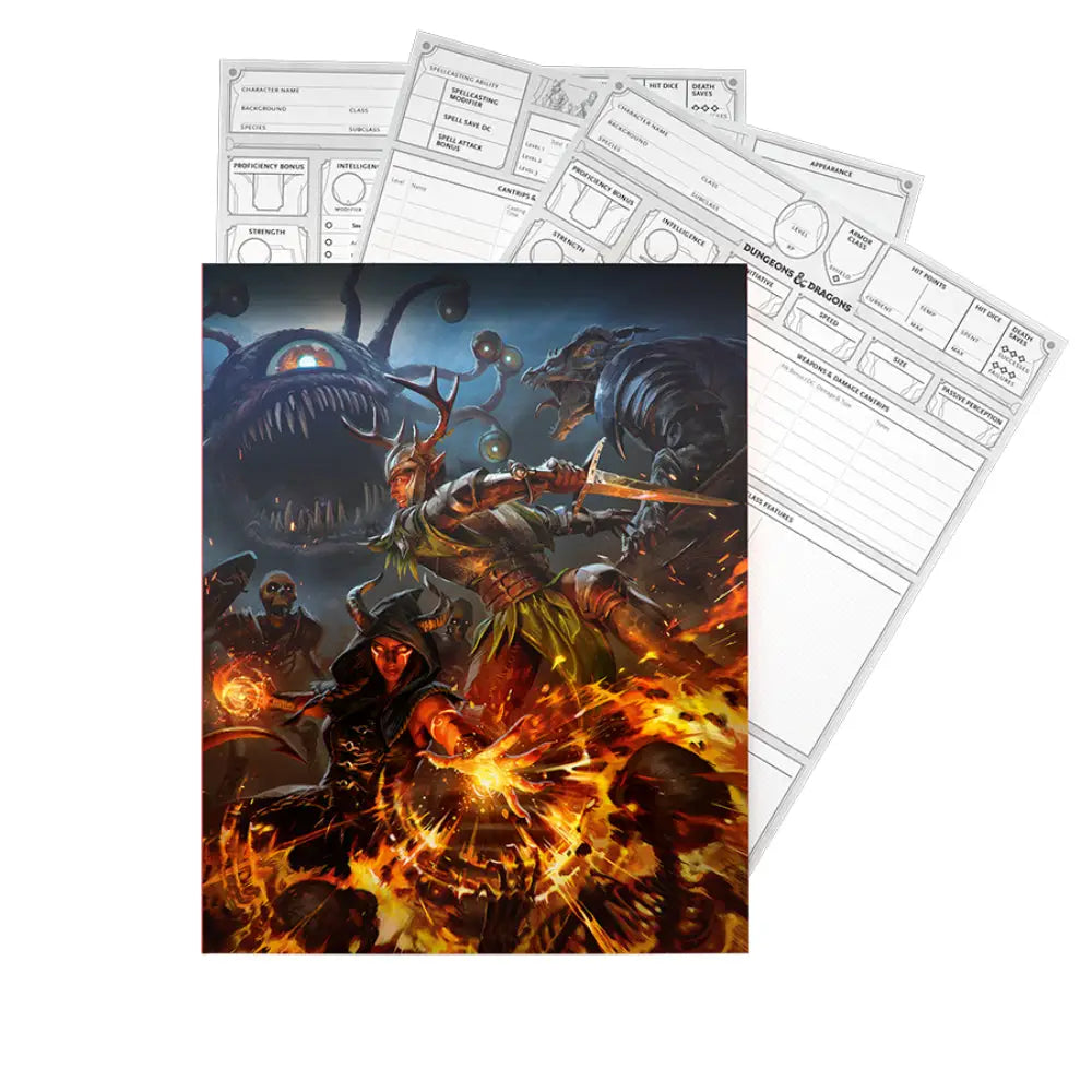 Dungeons and Dragons 2024 Character Sheets - Roleplaying Games