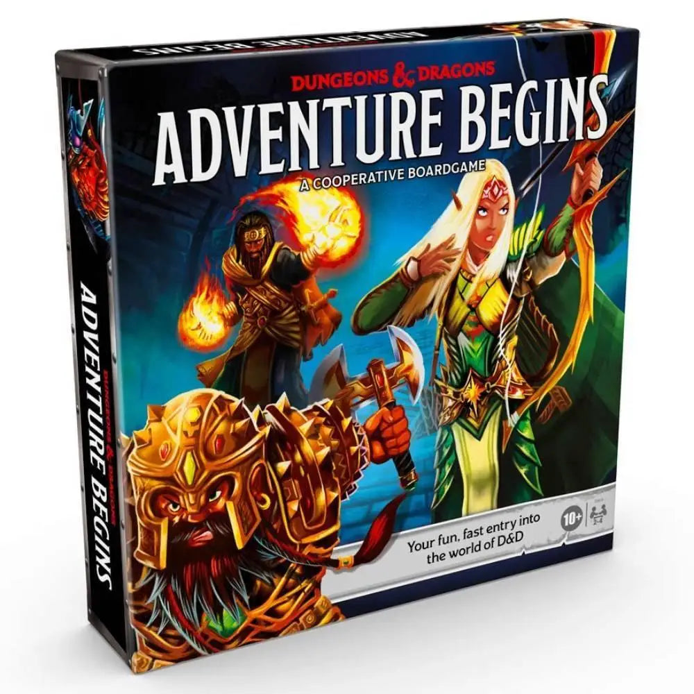 Dungeons and Dragons Adventure Begins Board Game Dungeons & Dragons Hasbro   