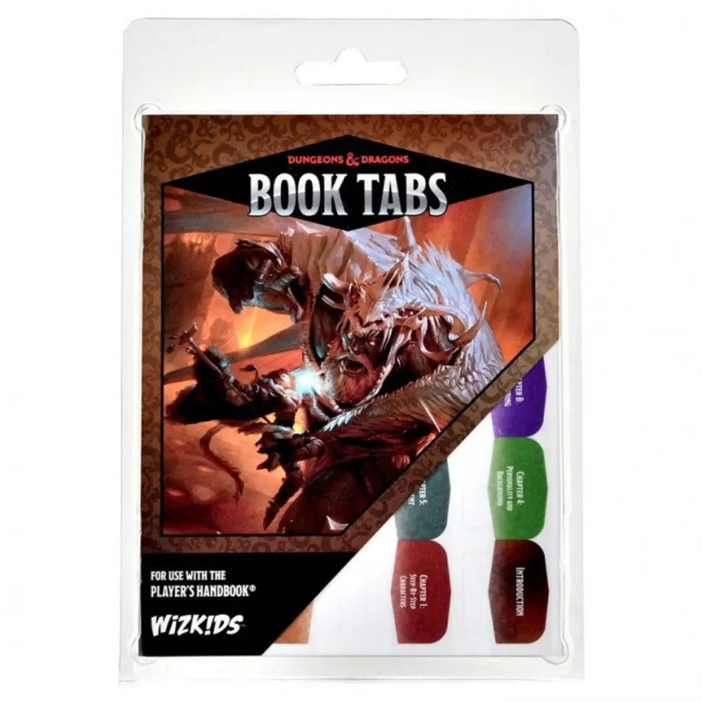 Dungeons and Dragons Book Tabs: Player's Handbook Dungeons & Dragons WizKids   