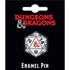 Dungeons and Dragons d20 Pin - Gifts