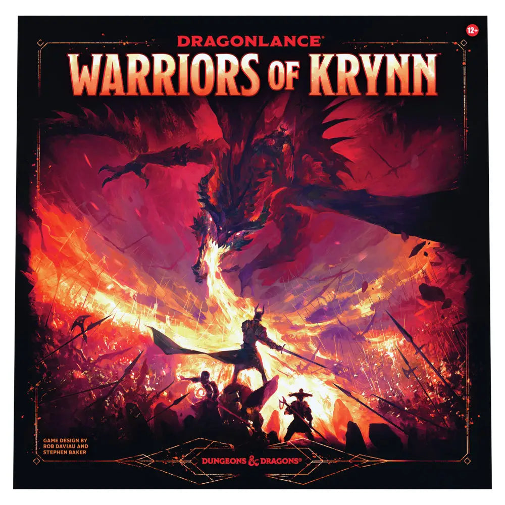 Dungeons and Dragons Dragonlance Warriors of Krynn Board Game Dungeons & Dragons Wizards of the Coast   