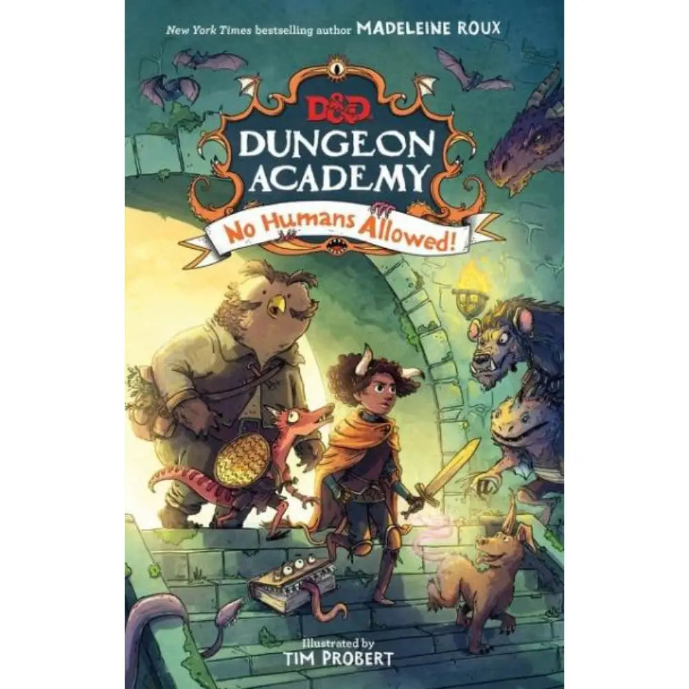 Dungeons and Dragons: Dungeon Academy: No Humans Allowed! (Hardcover) Books HarperCollins   