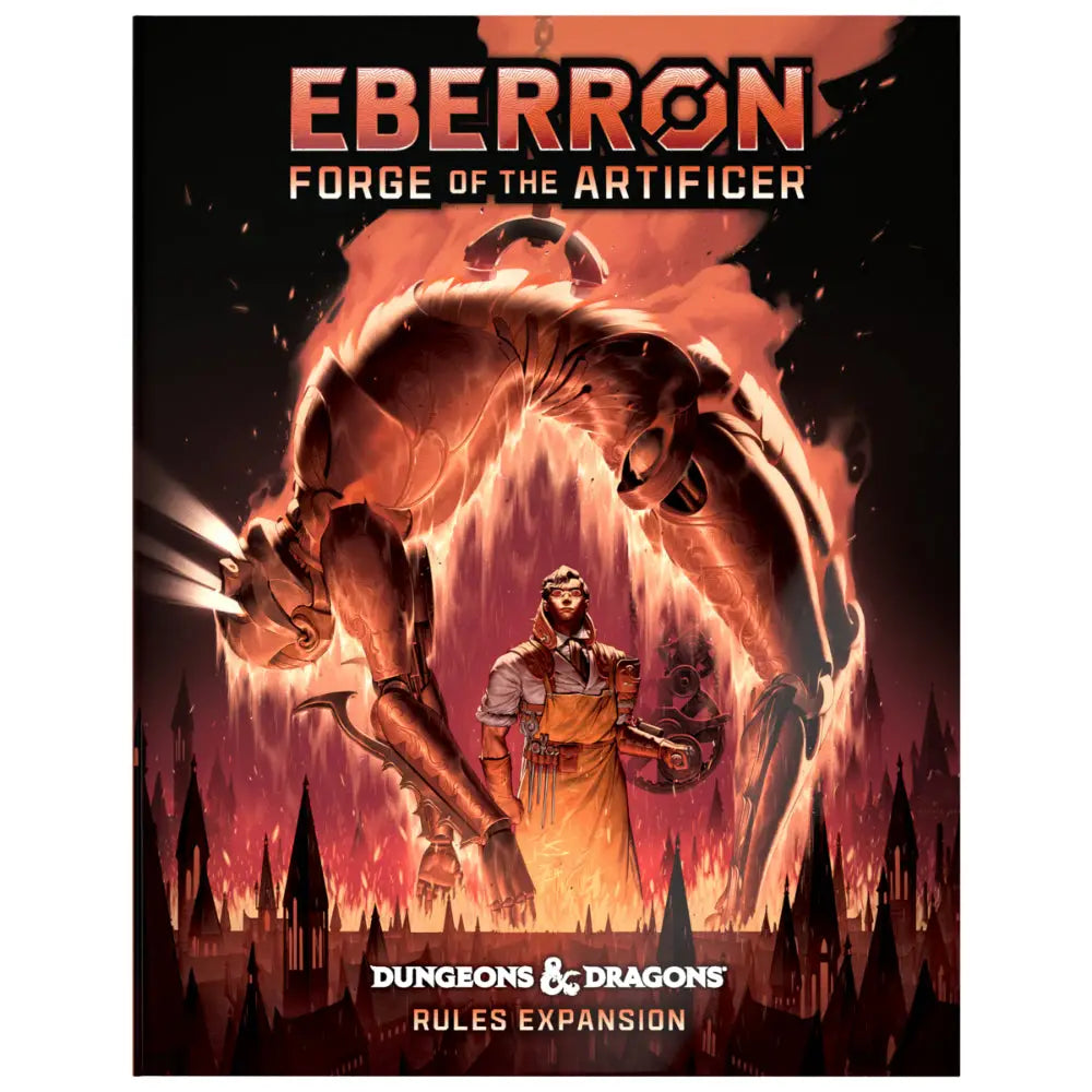 Dungeons and Dragons Eberron Forge of the Artificer (Alternate Cover) - Dungeons & Dragons