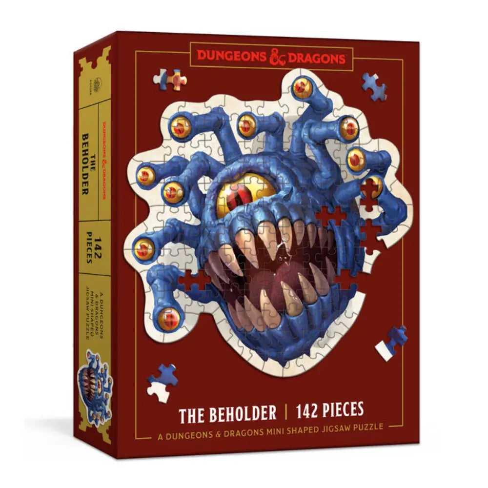 Dungeons and Dragons Mini Shaped Jigsaw Puzzle Puzzles Penguin Random House The Beholder  