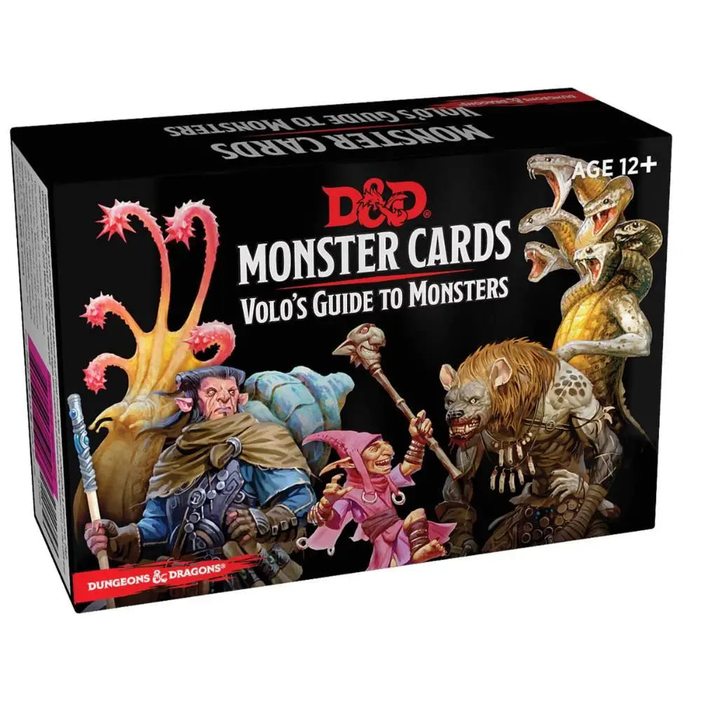 Dungeons and Dragons Monster Cards Volo’s Guide to Monsters Dungeons & Dragons Galeforce 9   