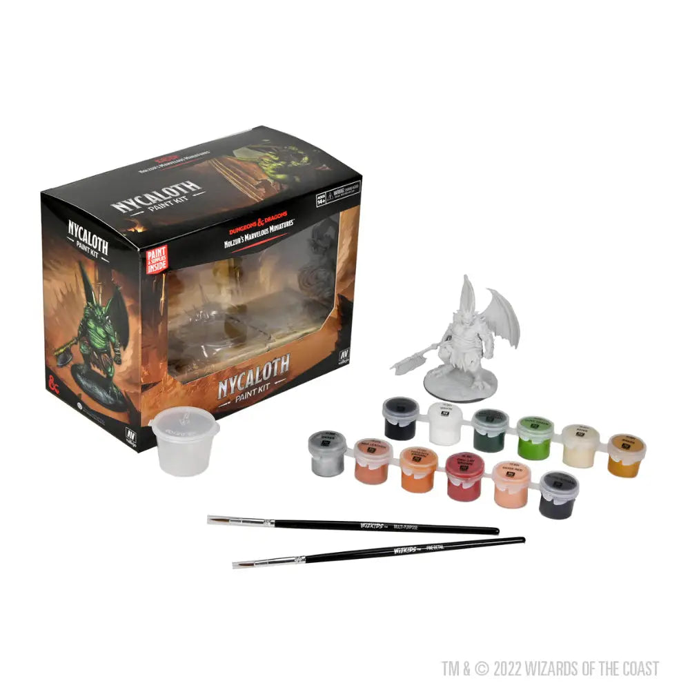 Dungeons and Dragons Nolzur's Marvelous Unpainted Miniatures: Nycaloth Paint Kit RPG Miniatures WizKids   