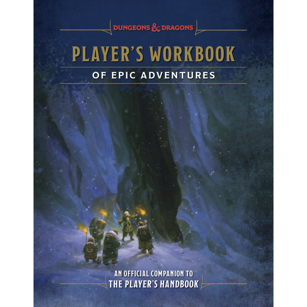 Dungeons and Dragons Player’s Workbook of Epic Adventures (Hardcover) - Roleplaying Games
