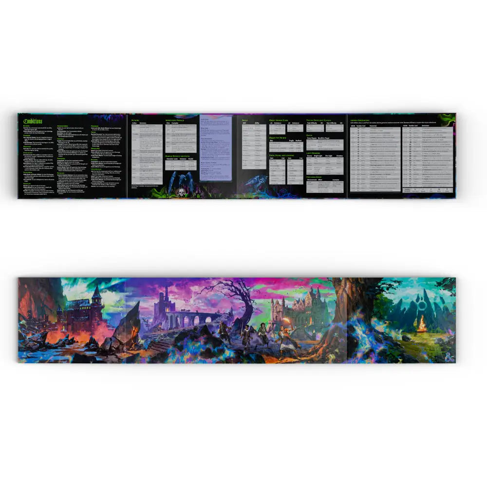 Dungeons and Dragons Ravenloft Dungeon Master’s Screen - Roleplaying Games