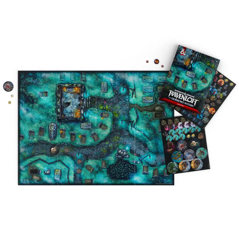 Dungeons and Dragons Ravenloft: The Horrors Within Map Pack - Roleplaying Games