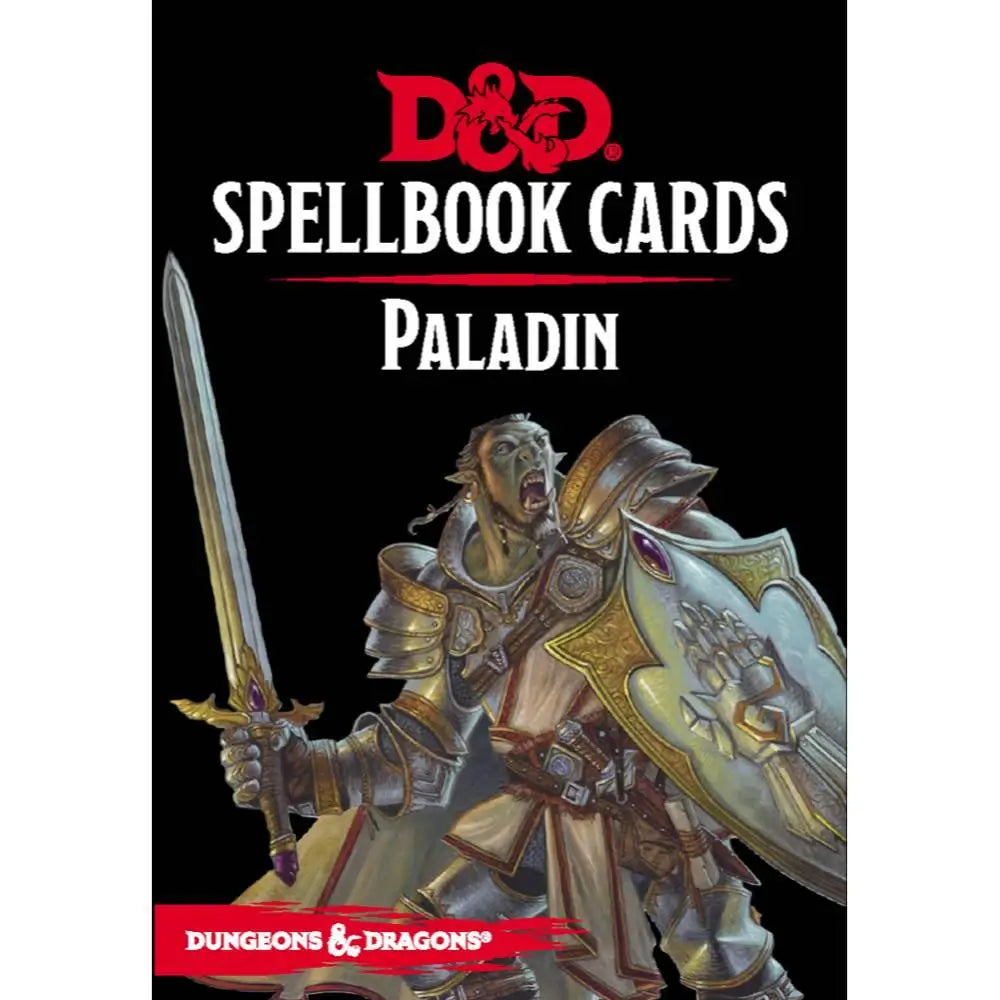 Dungeons and Dragons Spellbook Cards Paladin Deck Dungeons & Dragons Galeforce 9   