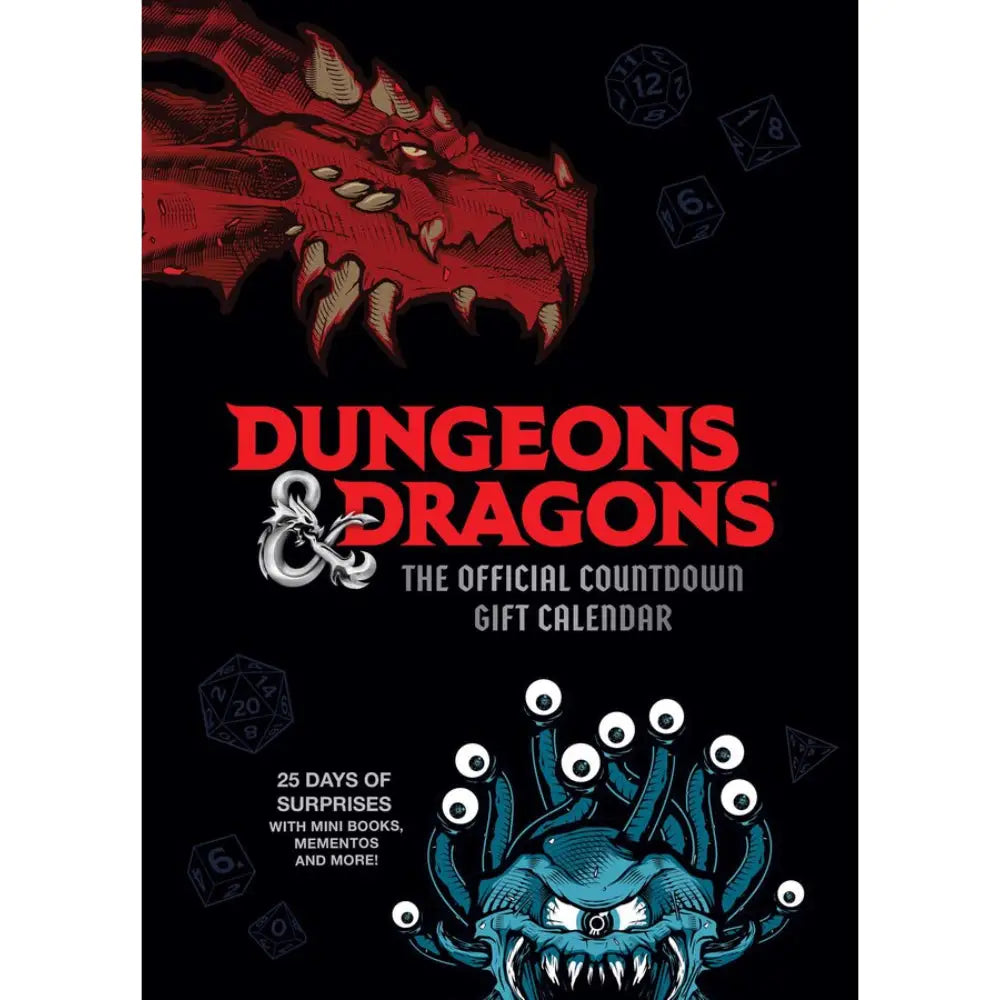 Dungeons and Dragons The Official Countdown Gift Calendar Toys & Gifts Simon & Schuster   
